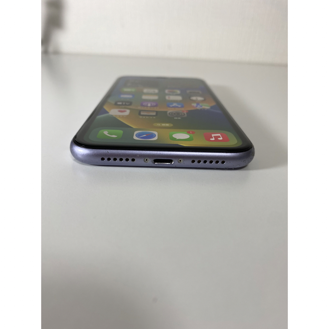 iPhone11 64GB au パープル simフリー ジャンク スマートフォン iPhone11 64GB au パープル simフリー ジャンク スマートフォン