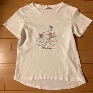 ザショップティーケー(THE SHOP TK)のキッズTシャツ　(自転車)(Tシャツ/カットソー)