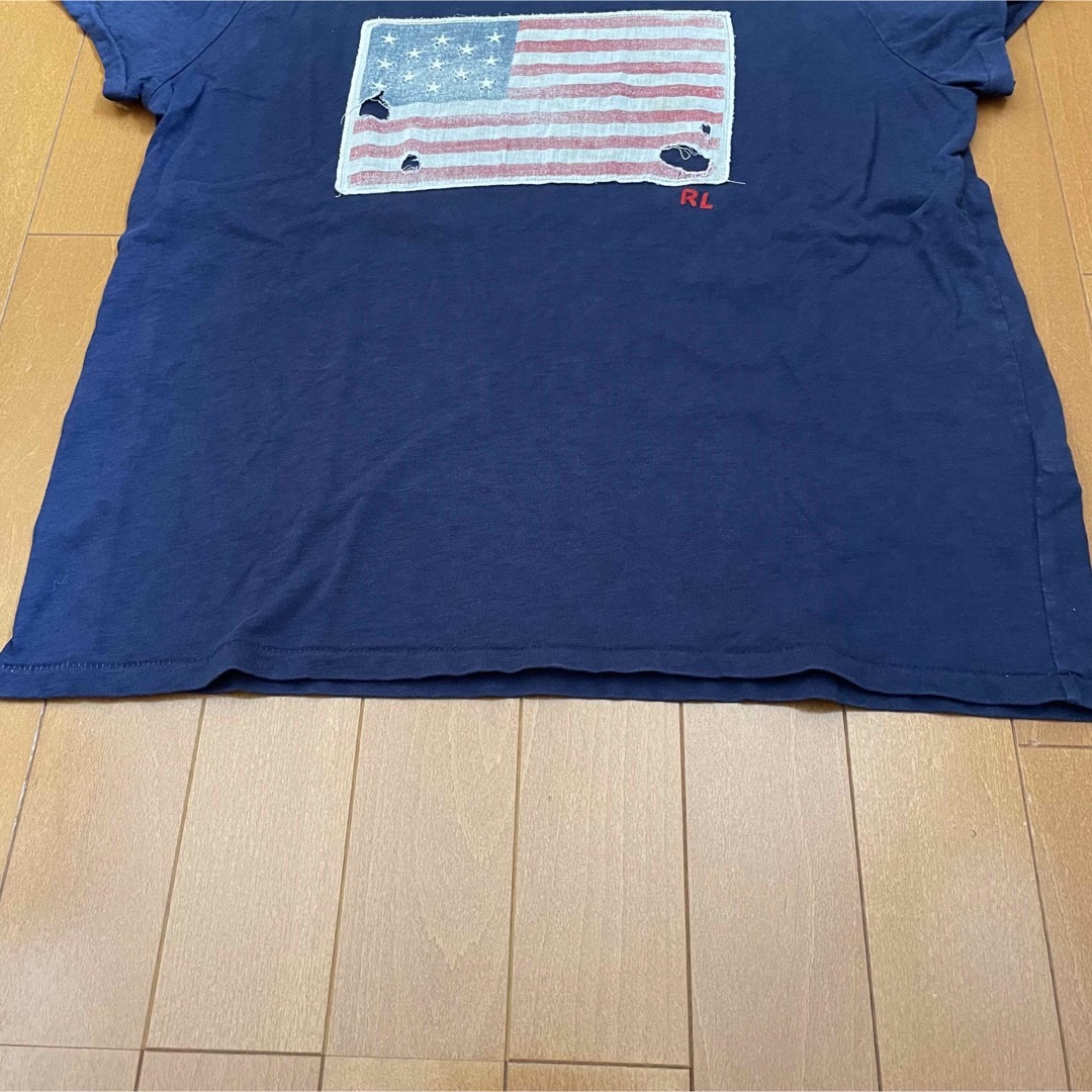 Ralph Lauren - 古着90s POLO Ralph Lauren 半袖 Tシャツ 星条旗 