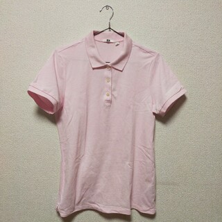 ユニクロ(UNIQLO)のユニクロ ポロシャツ ピンク(ポロシャツ)