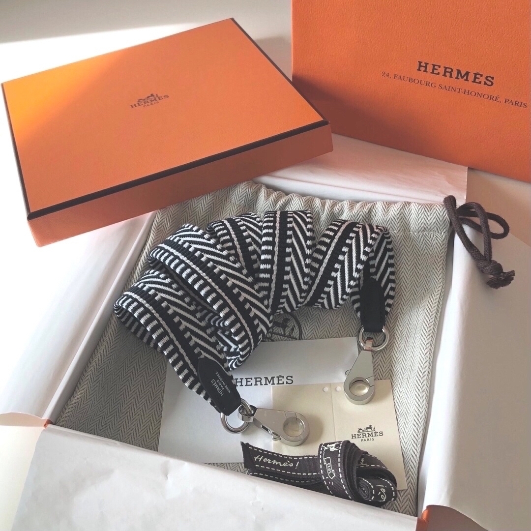 ご専用☆新品 HERMÈS バンドリエール サングル 2.5×85 B刻 | www