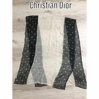 Christian Dior - 【良品】Christian Dior シルク100 ドット柄