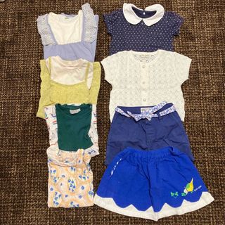 アプレレクール(apres les cours)の女の子 夏服 まとめ売り 90(ワンピース)