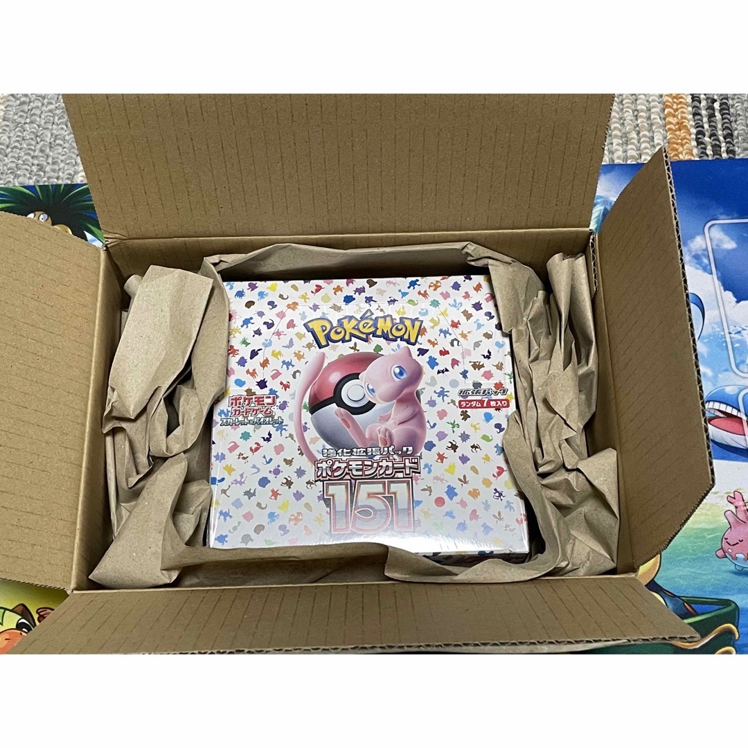 ポケモンカードゲーム151 シュリンク付き　未開封　新品