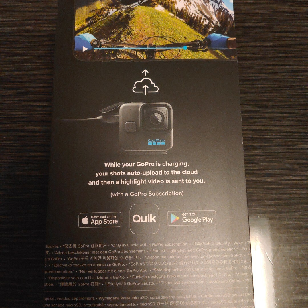 GoPro(ゴープロ)の【新品】GoPro HERO11 Black Mini CHDHF-111-FW スマホ/家電/カメラのカメラ(その他)の商品写真