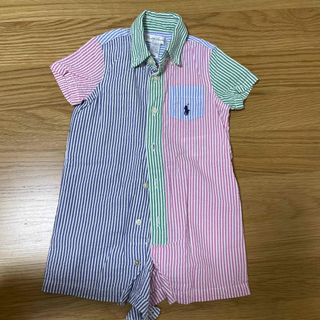 ラルフローレン(Ralph Lauren)のラルフローレン　ロンパース　シャツ　6M(ロンパース)