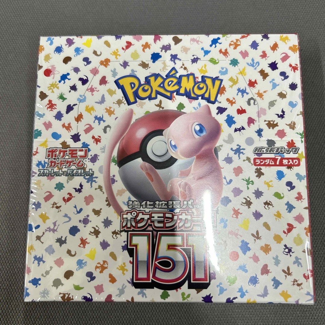 ポケモンカード151 1BOX シュリンク付き