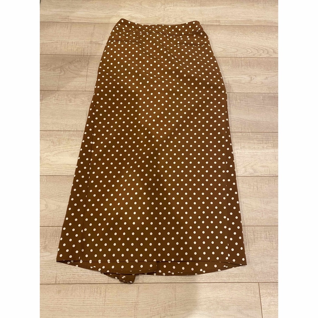 【Rejina Pyo】ポルカドット ロングスカート レディースのスカート(ロングスカート)の商品写真