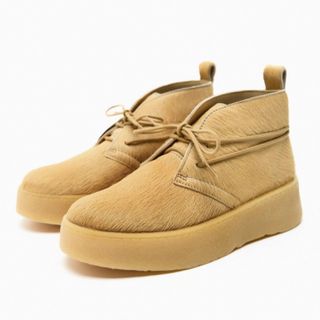 クラークス(Clarks)の◎ ZARA クラークス　コラボ　シューズピンク37(ローファー/革靴)