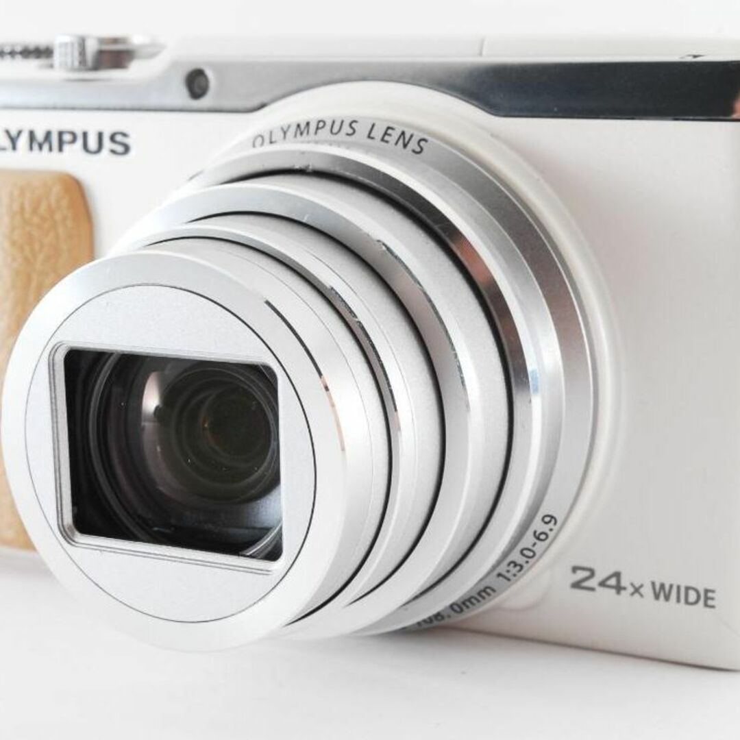 F125】olympus STYLUS SH-50 シルバー デジタルカメラ