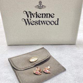 ヴィヴィアンウエストウッド(Vivienne Westwood)のVivienne Westwood ピンクゴールド nano solitaire(ピアス)