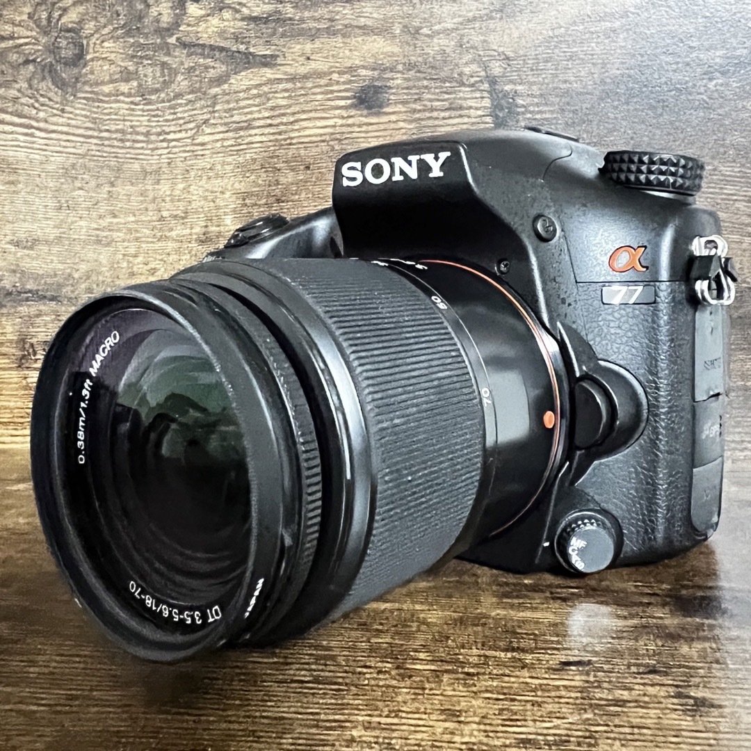 SONY - デジタル一眼レフ SONY α77 SLT-A77V レンズセット 動作品の ...