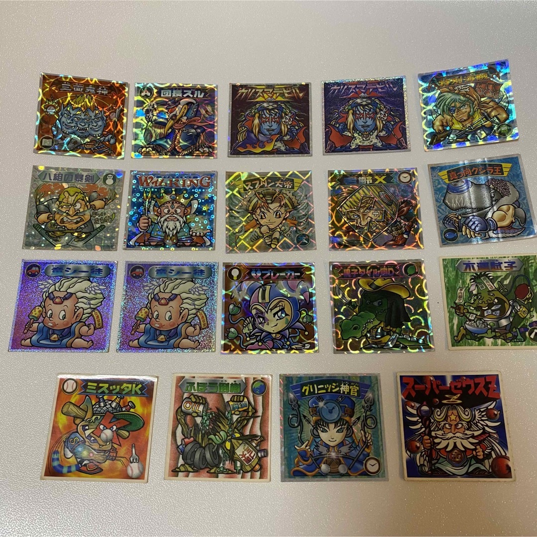 bikkuriman（LOTTE）(ビックリマン)のビックリマン シール バグ悪魔vsギガ天使 まとめ売り エンタメ/ホビーのコレクション(その他)の商品写真