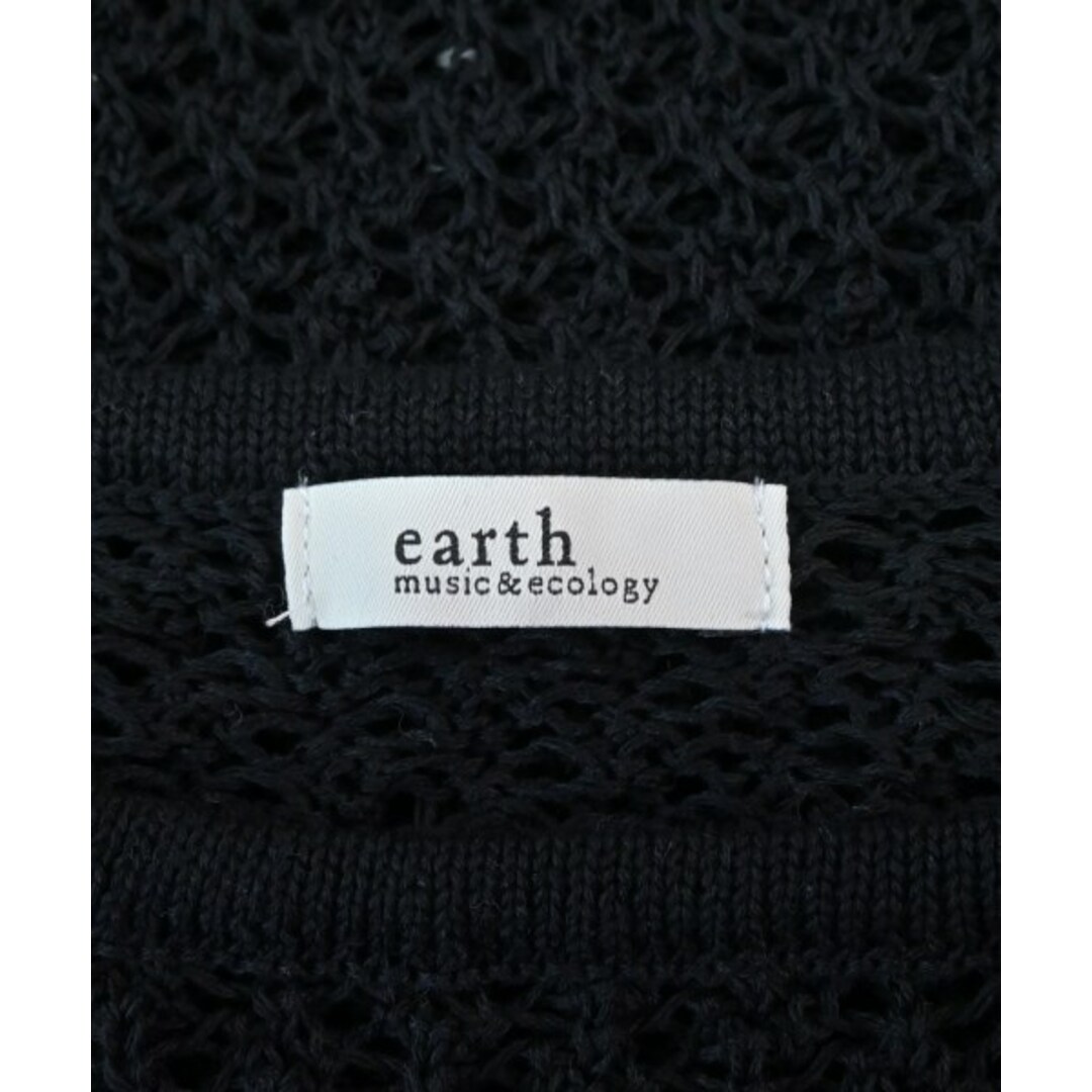 earth music & ecology(アースミュージックアンドエコロジー)のEARTH MUSIC&ECOLOGY ニット・セーター F 黒 【古着】【中古】 レディースのトップス(ニット/セーター)の商品写真