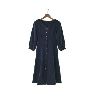 ジルバイジルスチュアート(JILL by JILLSTUART)のJILL by JILL STUART ワンピース S 紺 【古着】【中古】(ひざ丈ワンピース)