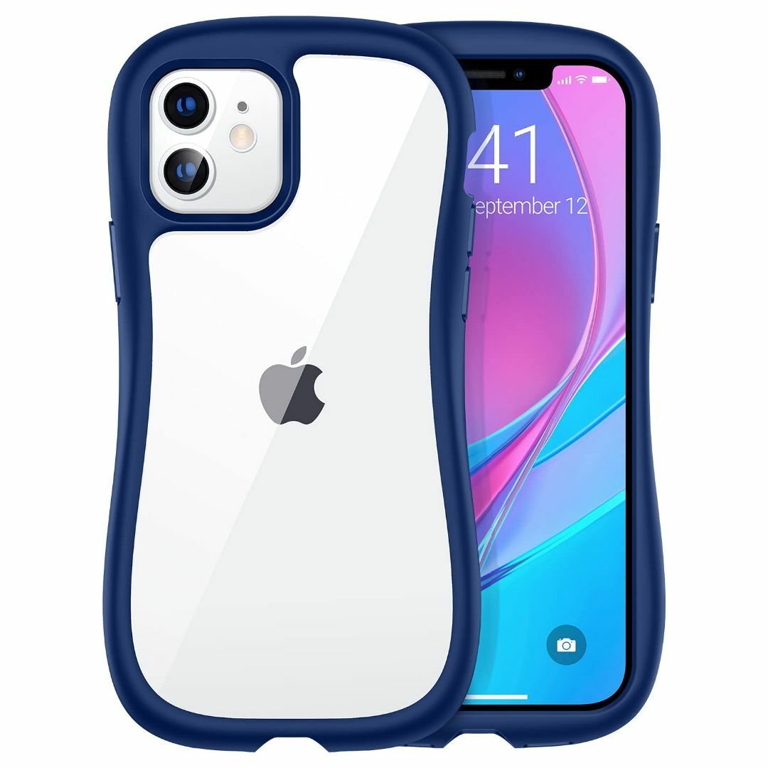 【サイズ:iPhone11用_色:ブルー】TORRAS Sライン iPhone