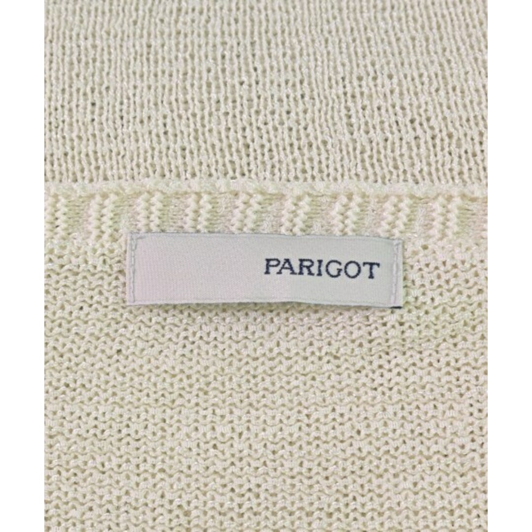 PARIGOT(パリゴ)のPARIGOT パリゴ ニット・セーター F 白 【古着】【中古】 レディースのトップス(ニット/セーター)の商品写真