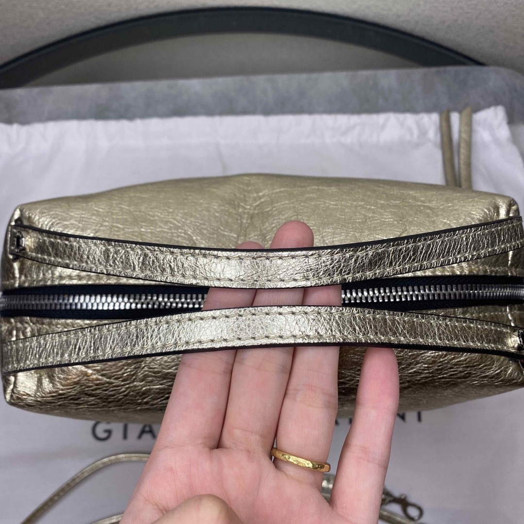 GIANNI CHIARINI - 【美品】ジャンニキャリーニ アリファ m ゴールドの