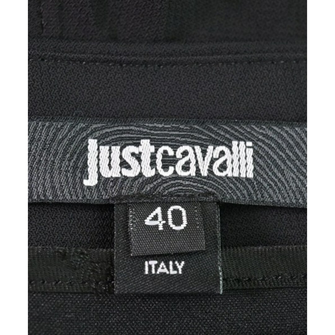 Just Cavalli(ジャストカヴァリ)のJUST cavalli ジャストカバリ スラックス 40(M位) 黒 【古着】【中古】 レディースのパンツ(その他)の商品写真