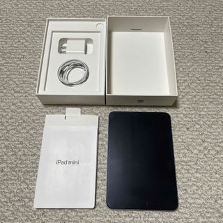 アイパッド(iPad)のSIMロック解除済み ipad mini6 256GB パープル 美品(タブレット)