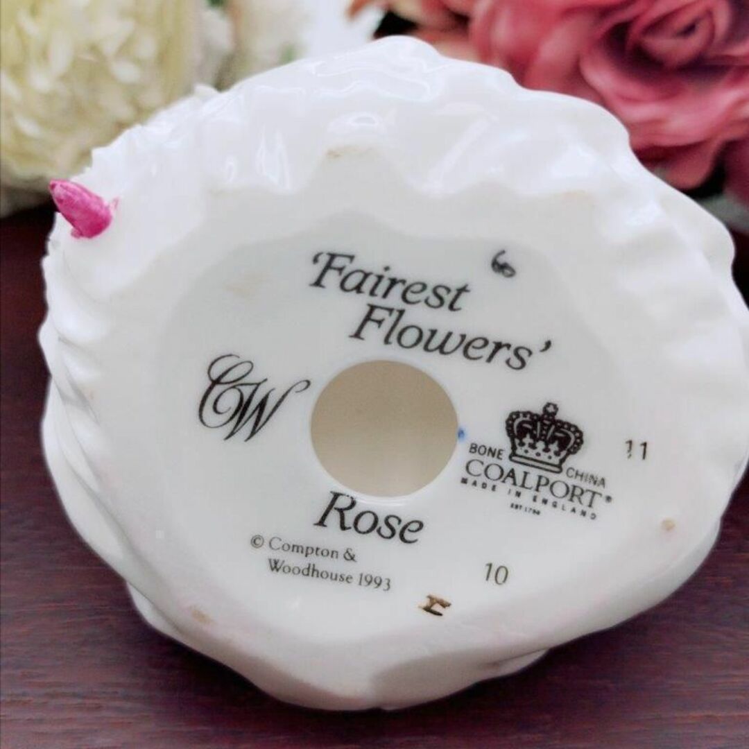 WEDGWOOD - 美品 可愛い コールポート ミニフィギュリン ROSEの通販 by