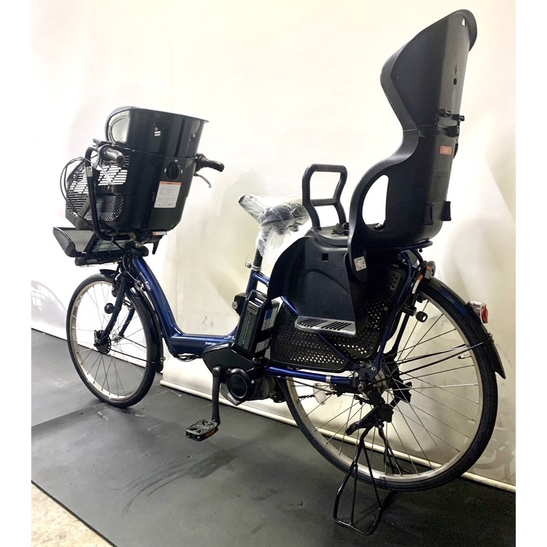 電動自転車 ヤマハ パスキッス 26インチ 8.7ah パワフル 紺色