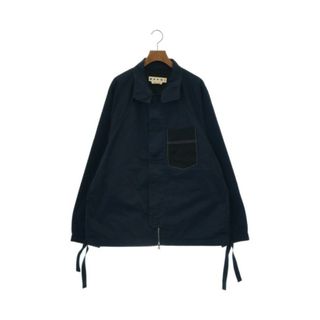 マルニ(Marni)のMARNI マルニ ブルゾン（その他） 48(L位) 紺 【古着】【中古】(その他)