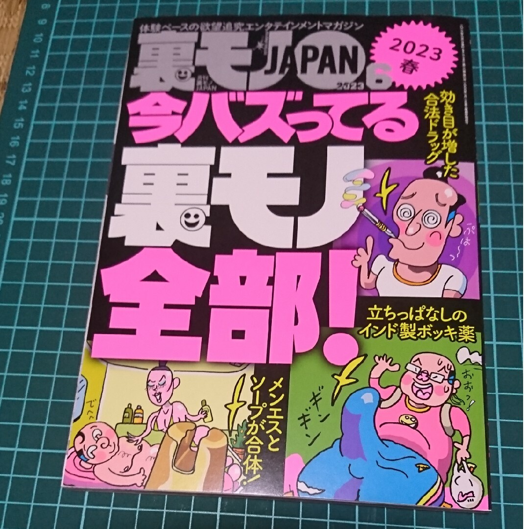 SALE／10%OFF 裏モノJAPAN 2023年8月号 鉄人社 定価1100円