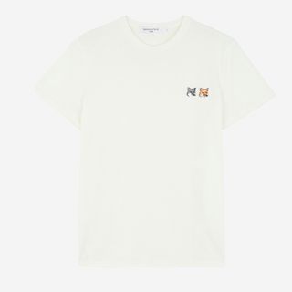 MAISON KITSUNE' - メゾンキツネ ダブルフォックスヘッド Tシャツ ...