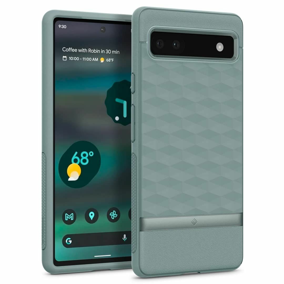 【色:セージグリーン】Caseology Pixel 6a 用 ケース TPU