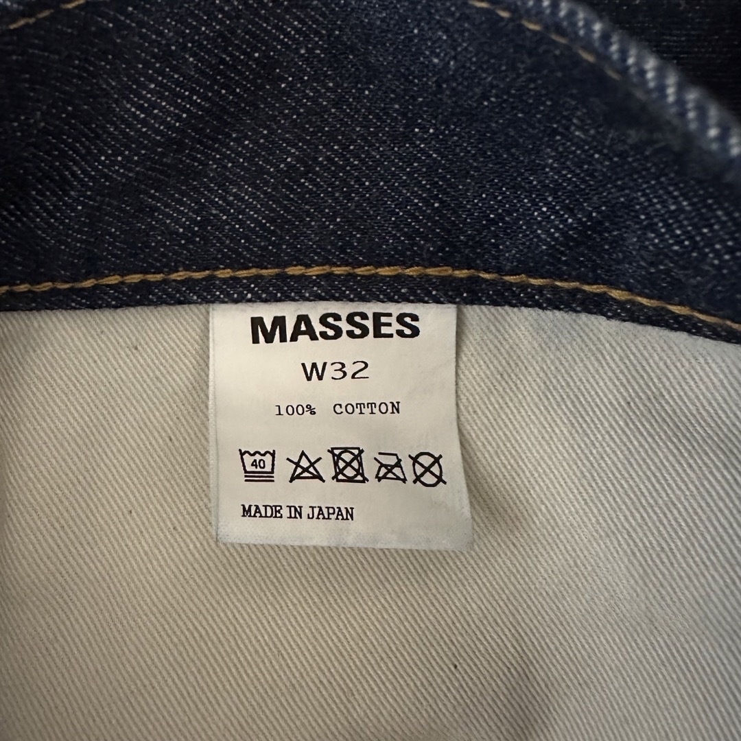 MASSES×M&M DENIM WASH 32 マシス エムアンドエム デニム-eastgate.mk