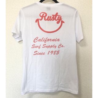 ラスティ(RUSTY)の☆タグ付き新品☆RUSTY ラスティ 半袖Tシャツ サイズXL 刺繍(Tシャツ(半袖/袖なし))