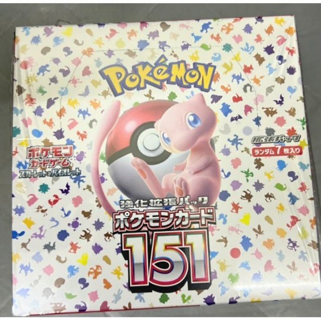 NEW限定品 新品☆ポケモンカード151 スカーレットu0026バイオレット