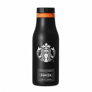 スターバックスコーヒー(Starbucks Coffee)のPORTER ステンレスロゴボトル ブラック 473ml(タンブラー)