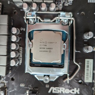 core i7 7700 マザーボード メモリーセット(デスクトップ型PC)