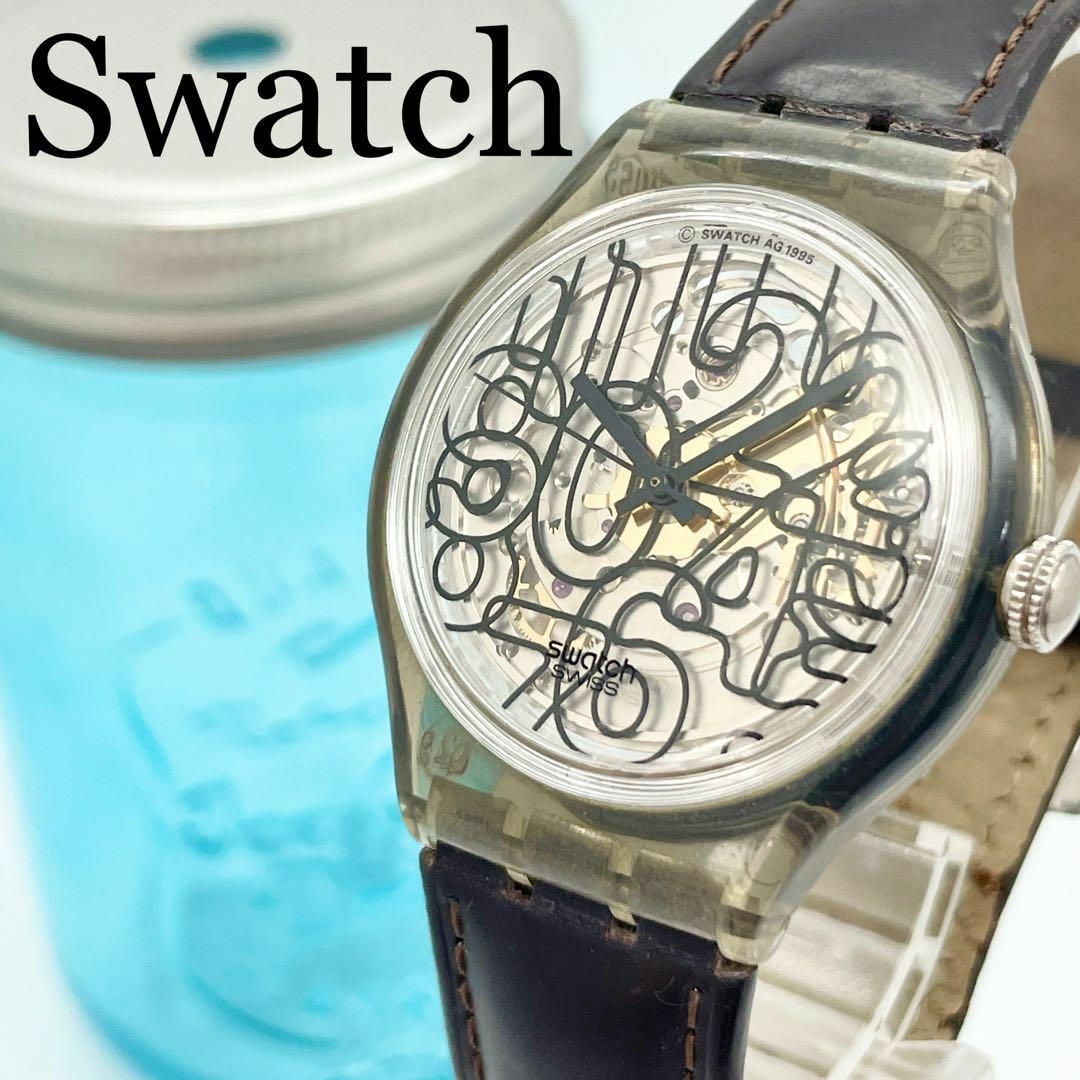 247 Swatch スウォッチ時計　メンズ腕時計　自動巻き　レディース腕時計