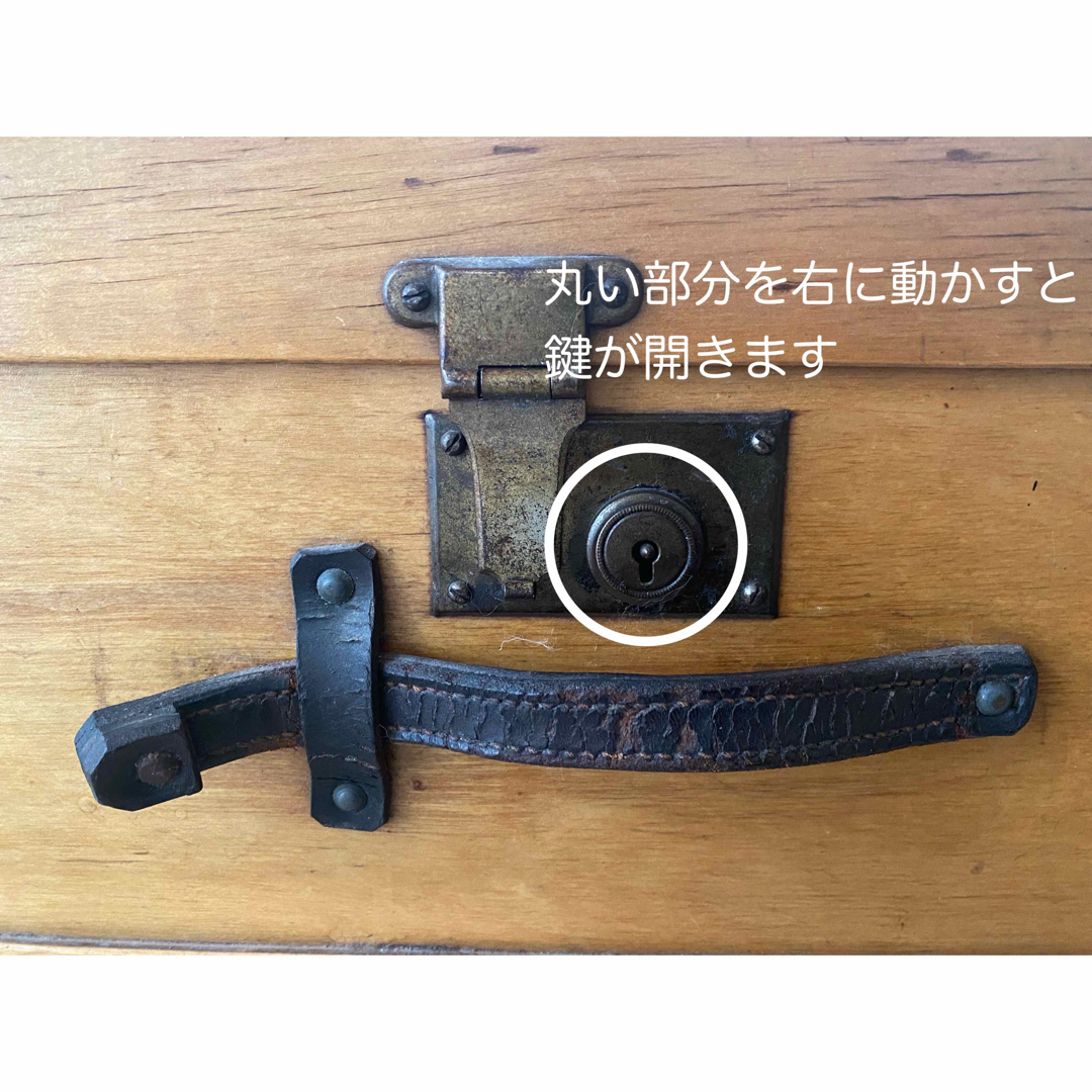 ビンテージ 木製 box 石井佳苗 古道具 アンティーク トランク フィンランド