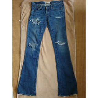 アングリッド(Ungrid)のUngrid クラッシュデニム　size25(デニム/ジーンズ)