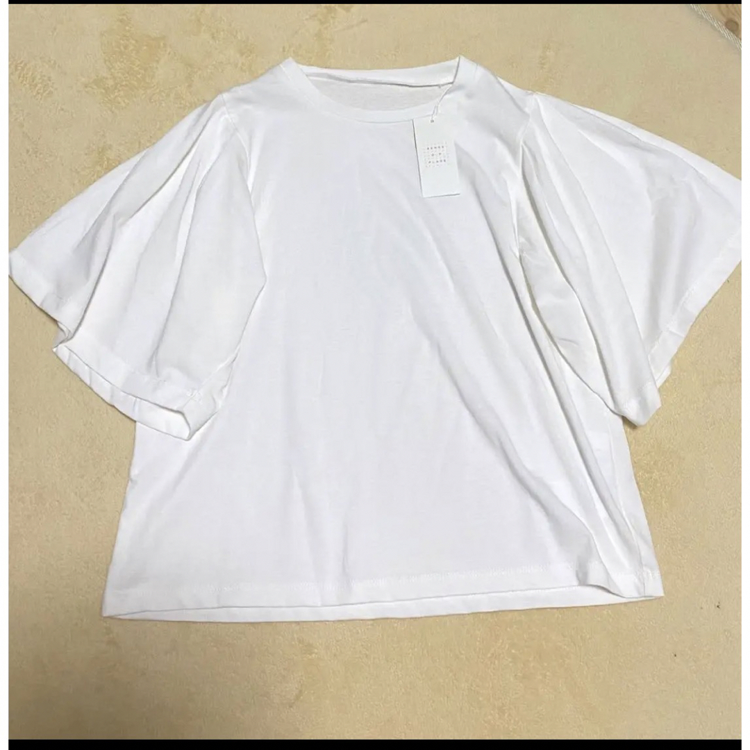 4個まで郵便OK フレアスリーブ カットソー 新品タグ付き | www.iuggu.ru