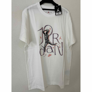 ジョーダン(Jordan Brand（NIKE）)の新品　ナイキ　ジョーダン　スポーツ　DNA Tシャツ　ホワイト　XL(Tシャツ/カットソー(半袖/袖なし))