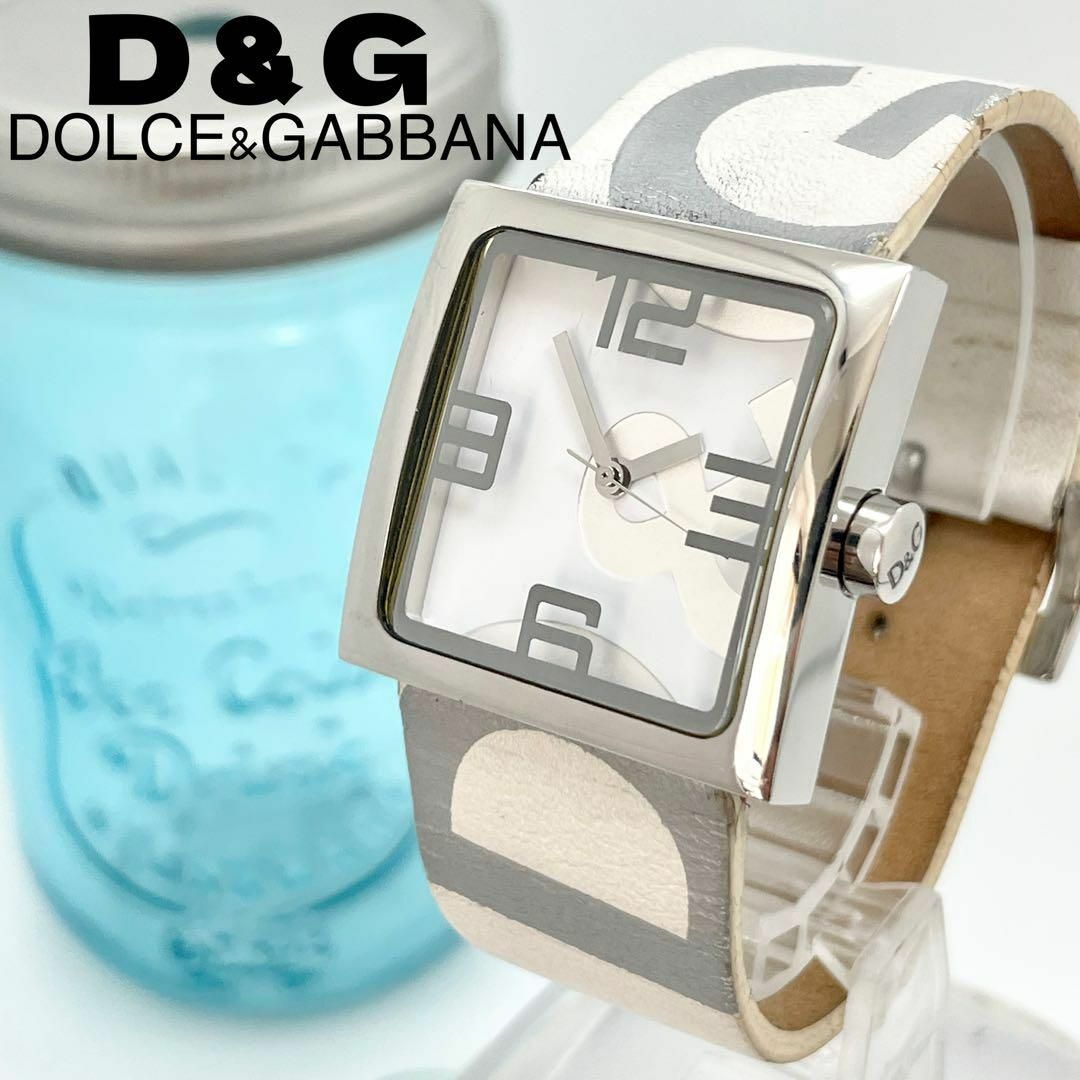 52 DOLCE&GABBANA ドルガバ時計　レディース腕時計　ホワイト