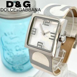 ドルチェアンドガッバーナ(DOLCE&GABBANA)の52 DOLCE&GABBANA ドルガバ時計　レディース腕時計　ホワイト(腕時計)