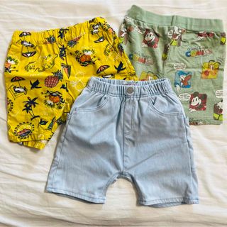 ザラキッズ(ZARA KIDS)の☆まとめて3点セット☆【100サイズ】夏 パンツ ハーフパンツ ショートパンツ(パンツ/スパッツ)