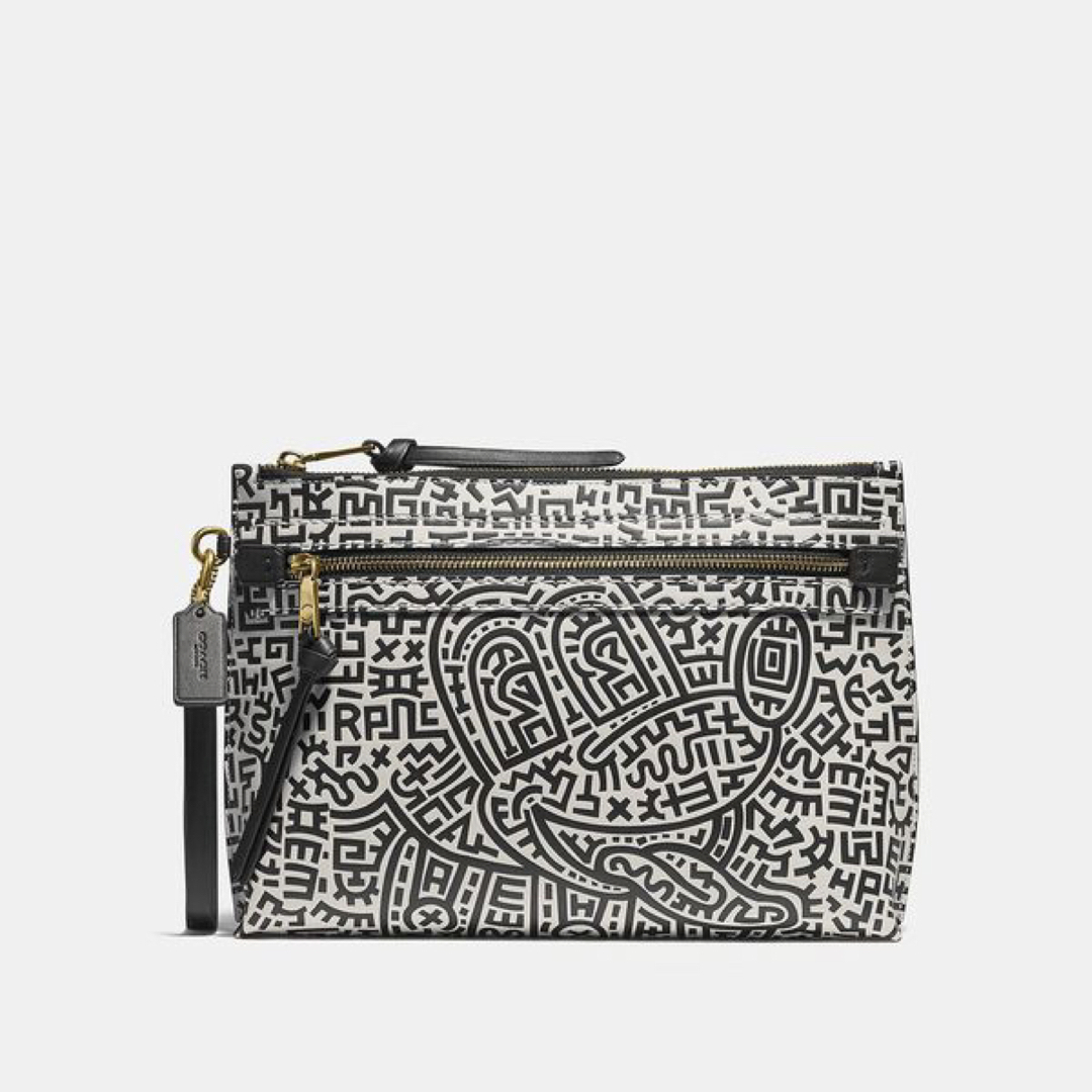 限定COACH x ディズニーミッキーマウス キース・ヘリング ポーチ 【超