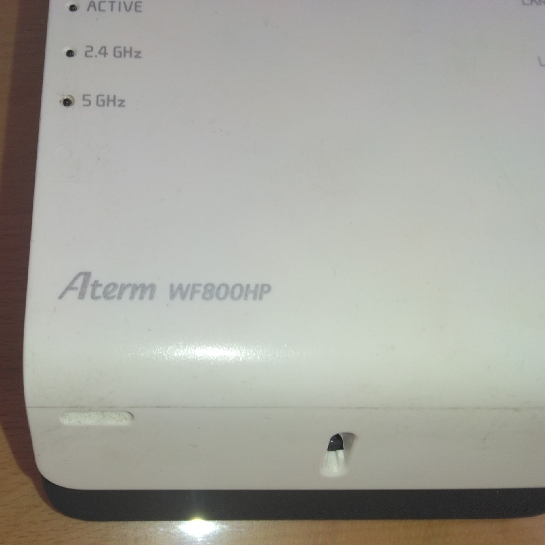 NEC NEC WiFiルーター Aterm WF800HP PA-WF800HPの通販 by okuk NEC AtermWF800HP(HPモデル) PA-WF800HP