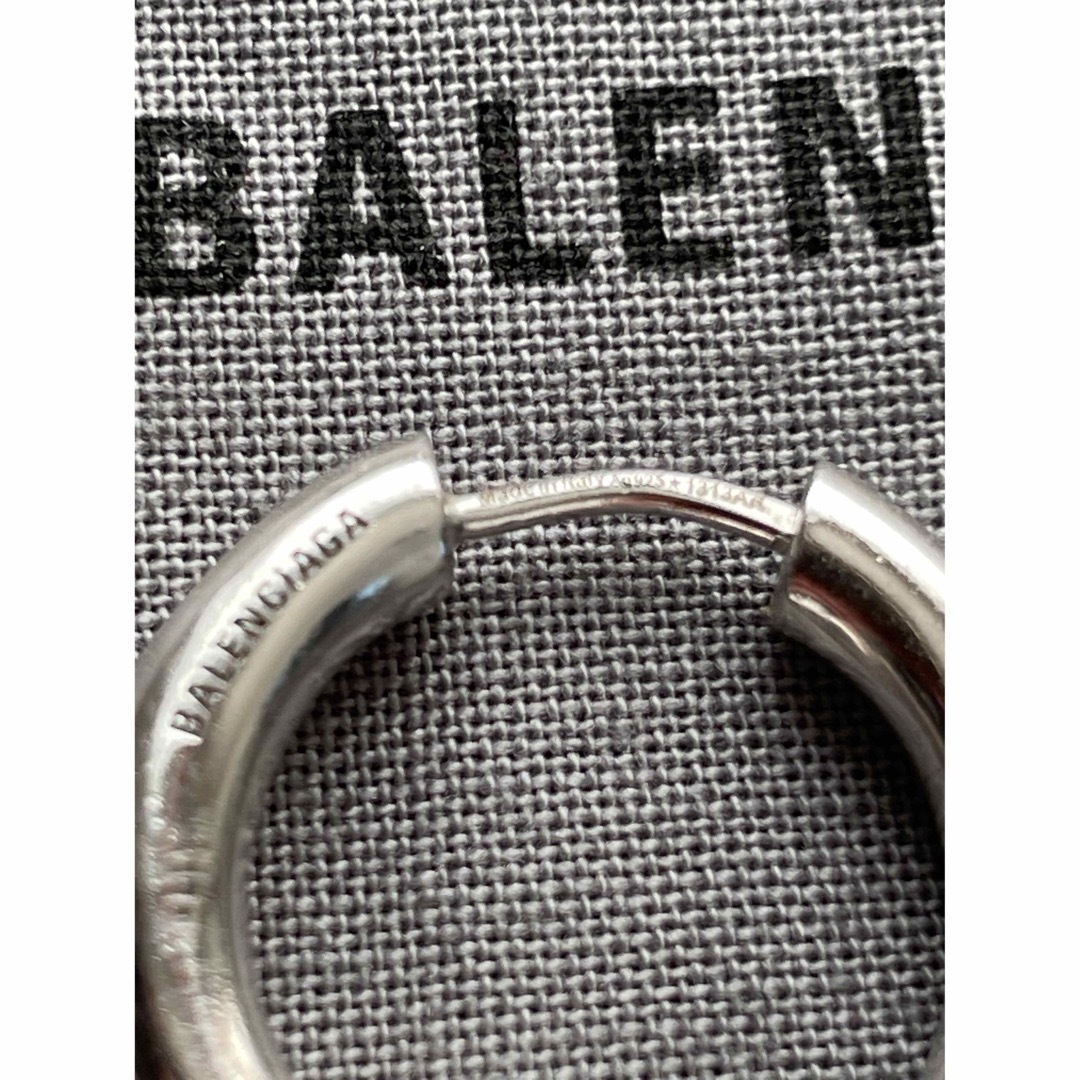 Balenciaga(バレンシアガ)のBALENCIAGA FORCE ピアス バレンシアガ フープピアス 完売品 メンズのアクセサリー(ピアス(片耳用))の商品写真