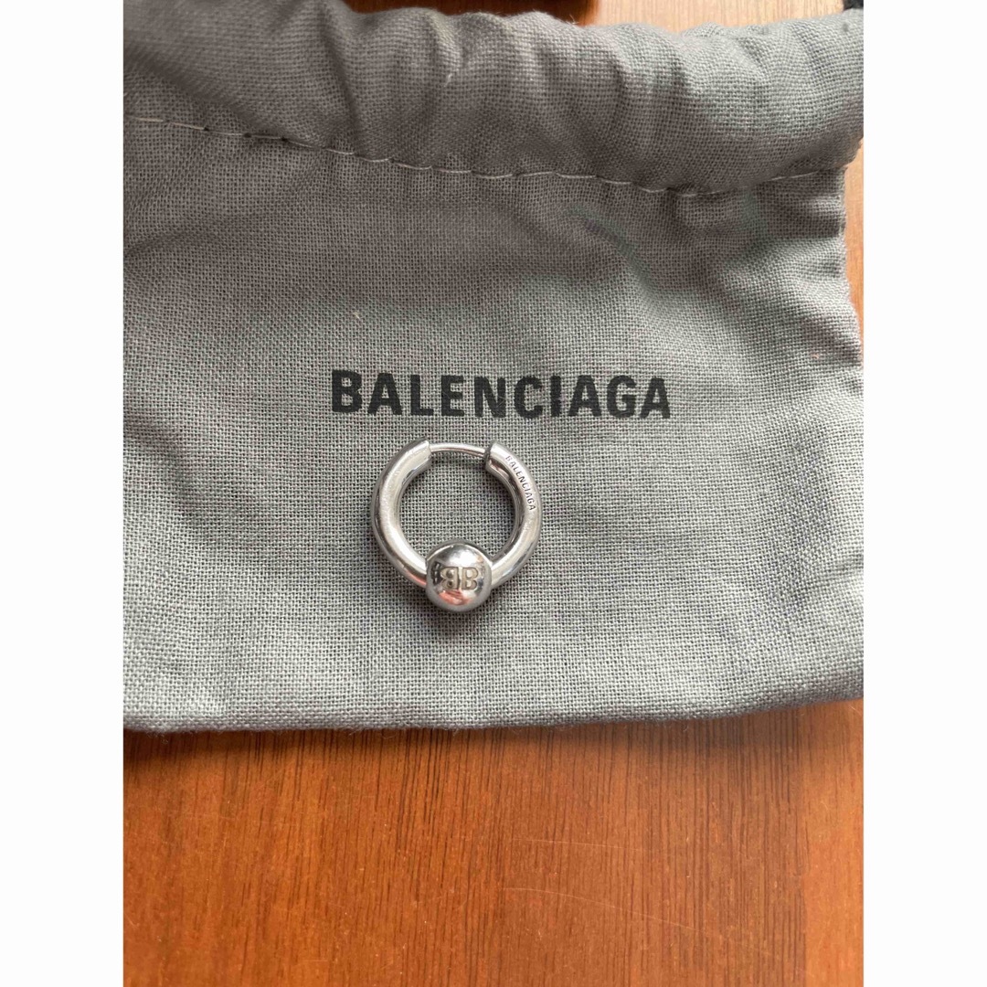流行 BALENCIAGA FORCE XS バレンシアガ フープピアス 完売品 メンズ