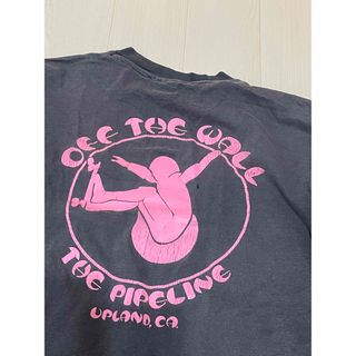 【ヴィンテージ】80's ロンT pipeline Lサイズ ロングTシャツ(Tシャツ/カットソー(七分/長袖))