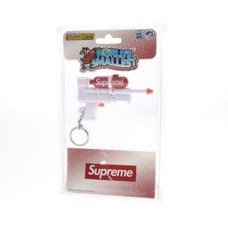 シュプリーム(Supreme)の【中古】シュプリーム Supreme 2019年春夏 Super Soaker 50 Water Blaster Keychain キーホルダー ホワイトxレッド【メンズ】(キーホルダー)