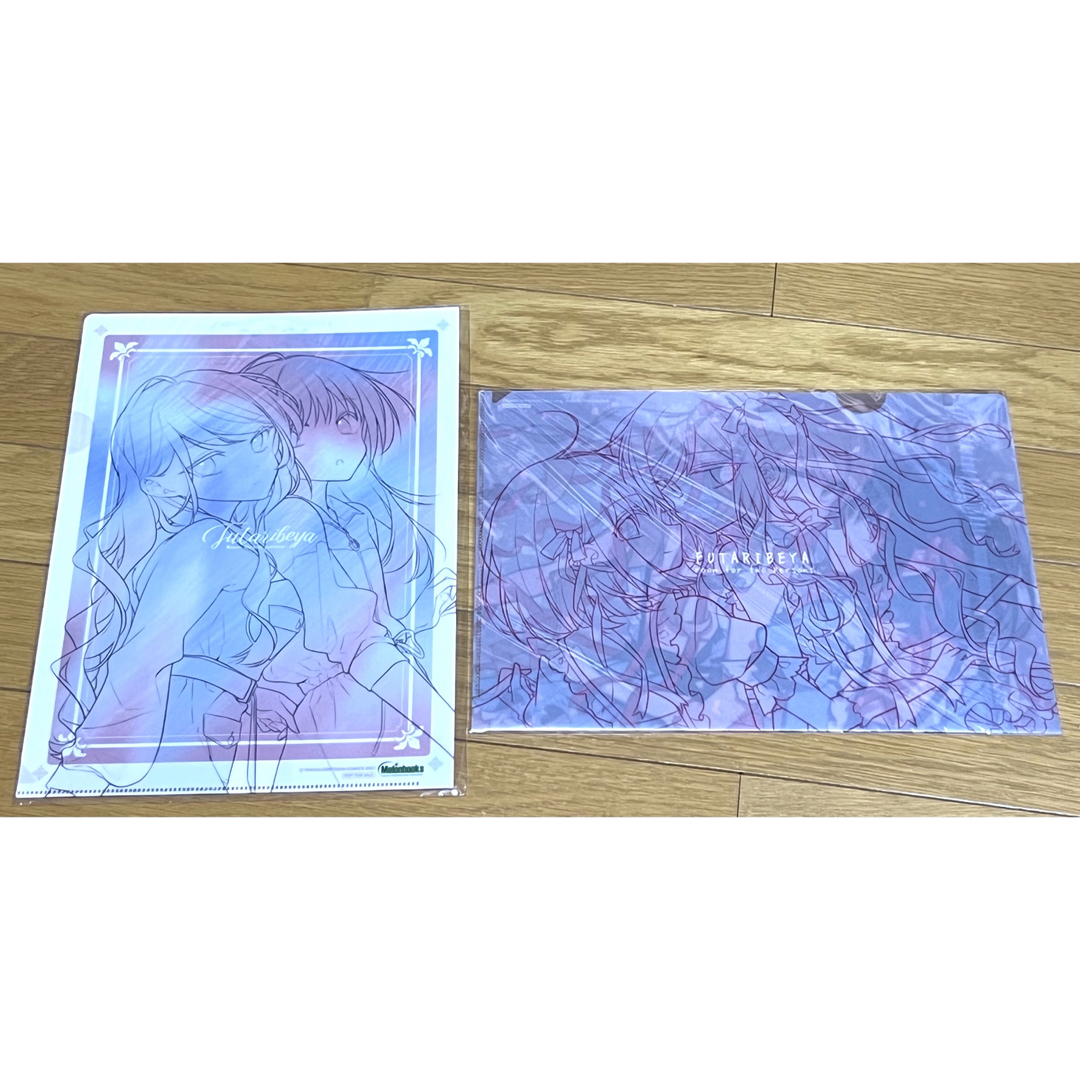 ふたりべや クリアファイル2枚セットの通販 by kei2019 ふたりべや クリアファイル